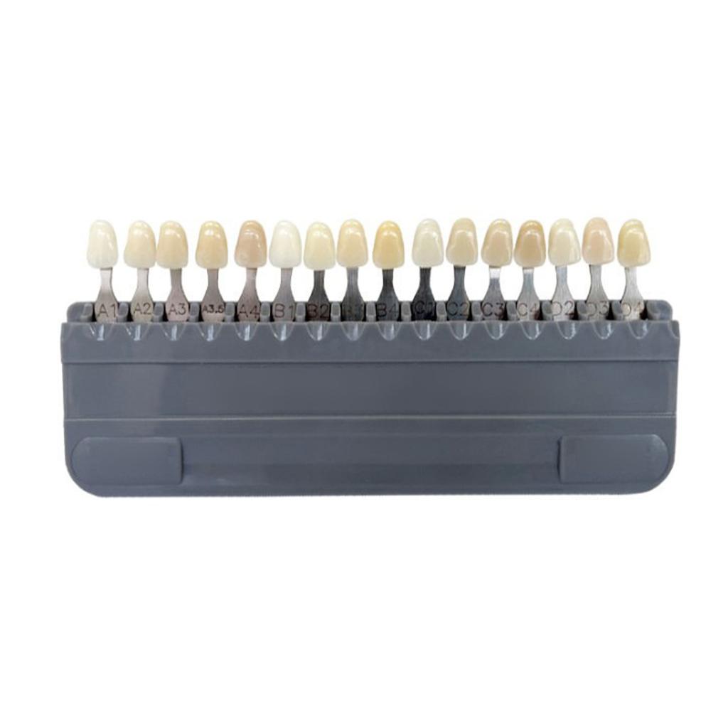 3D Dental Lab Bleaching Shade Guide 16/29 Colors Teeth Whiten Comparing Tooth Dentistry Clinic Colorimetric Plate