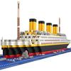 1860 Stück Titanic Form Modellbausteine Modell Konstruktionsset