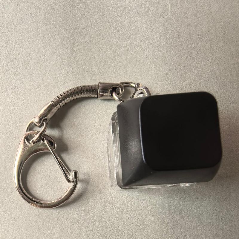 Click Button Fingertip Button Keychain Keyboard Switche ABS Mechanical Switch Keychain Trinket