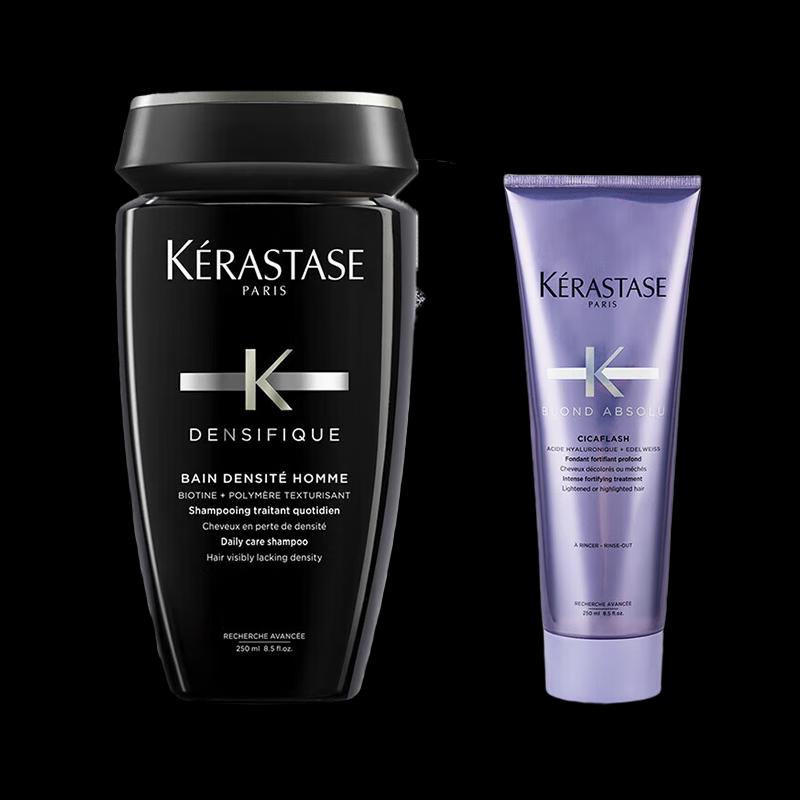 Kérastase Men s Strengthening Shampoo & Color Protect Cream Set