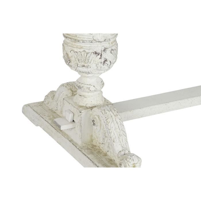 Dining Table 200 X 90 X 78 Cm Natural White Fir