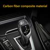 Carbon Fiber Gear Shift Knob Cover Cap For BMW 1 2 3 4 5 6 Series X3 X4 X5 X6 F20 F22 F30 F34 F36 F10 F11 F06 F25 F26 F15 F16