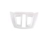 Fit For BMW 7 Series Reading Light Panel Cover Front Lamp Matte Silver 2009-2015