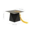 50Pcs Graduation Cap Shaped Cardboard Candy Holder Easy Assembly Graduation Party Favor Box Multi Function Gift