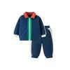 Mini Balabala Kids Unisex Long-Sleeve Two-Piece Set