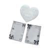 Silicone Mold Ball Blind Ribbon Heart Deco Parts Keychain Otakatsu Oshikatsu Silicone Mold Handicraft Craft 3D Mold Trading Card Case Trading Card