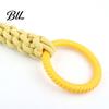 Strong Dog Chew Toy Pet Double Loop Design Cotton Rope Interactive Puppy Canine Bite-resistant Teeth Oral Health Safe Double-loop