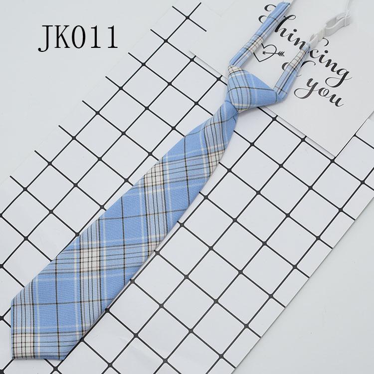 Japanese College-Style Uniform with Easy Plaid Tie