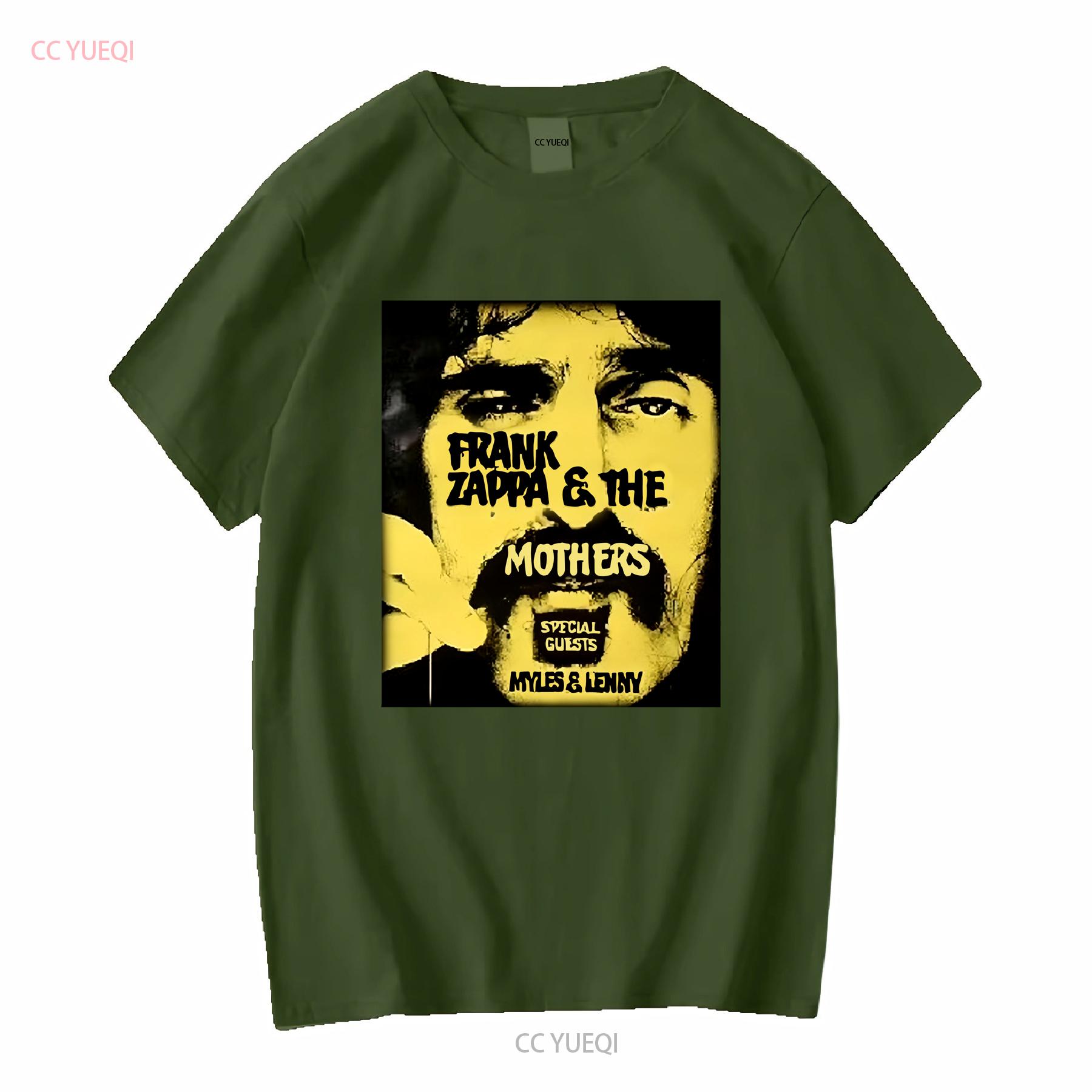 GUOYAN TOP Nieuw Populair Frank Zappa Familie Mannen S 5XL T-shirt 1NG878 lange of korte mouwen vintage Gewassen Casual Stretch grafisch L