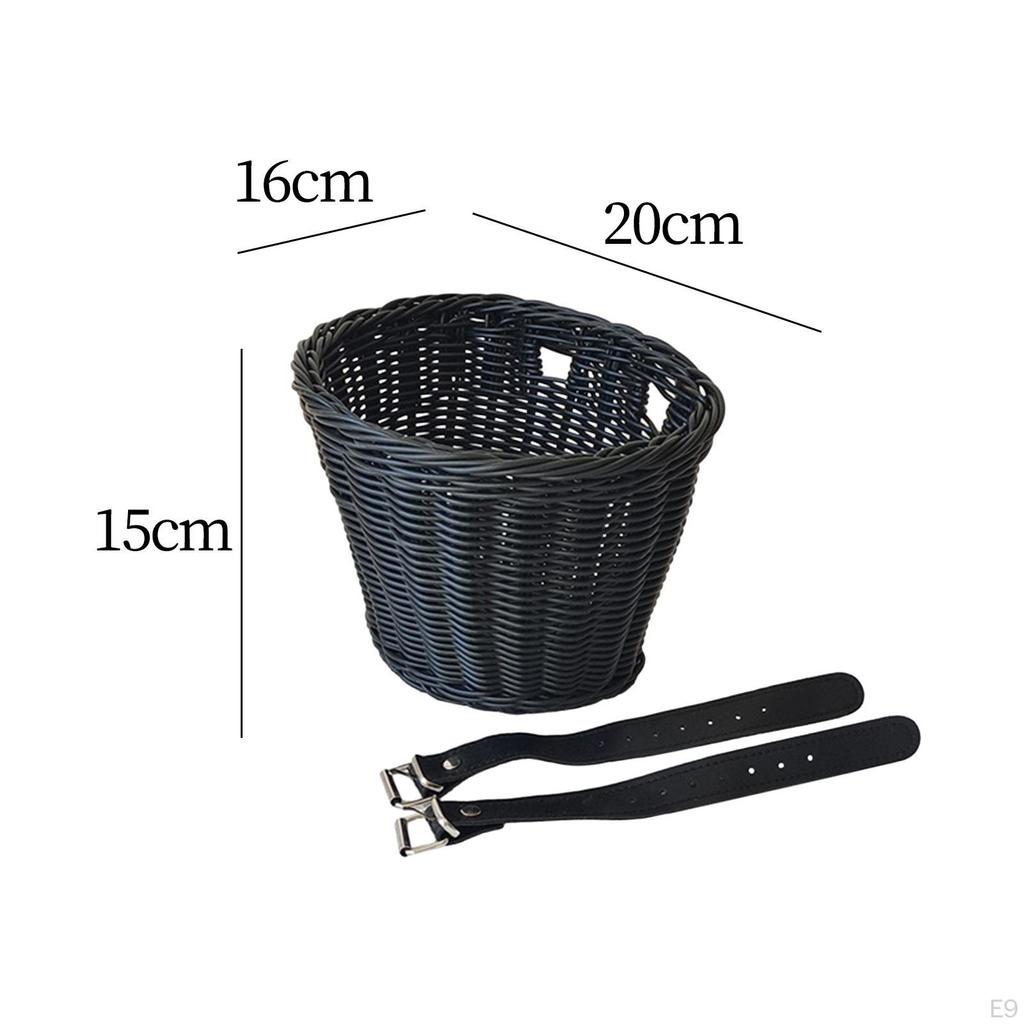 Colorful Children's Bike Front Basket for Outdoor Adventures