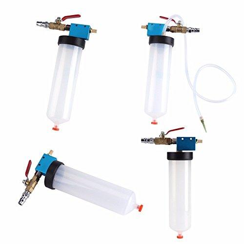 CarAngels Pneumatischer Automatischer Bremsflüssigkeitswechsel Bremsenentlüfterflasche Ölwechsler [Japanische Bedienungsanleitung enthalten] Bremsenentlüftung Universal