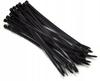 Strong Black Cable Ties 25 X 200 Mm 100 Pcs