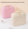 High-Grade LED Mirror Travel Makeup Bag for Women: Portable, Large Capacity, and Compartmentalized for Brushes