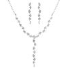 Fashionable Versatile Bridal Accessories - Necklace, Earrings, Bracelet, Jewelry Set, Formal Dress Chain Set