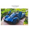 Modellino di Auto Supercar Pagani Huayra R in Lega 1/32 con Suono e Luci, Pull Back, Giocattolo per Bambini, Collezionabili, Regalo di Compleanno