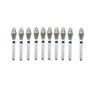 10pcs High Quality Dental Diamond Burs Drill for Teeth Whitening Polishing High Speed Handpiece Dental Burs FG 1.6M EX-12