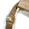 FENDI Zucchino Zucca logo bag Shoulder Bag Leather/Canvas Beige