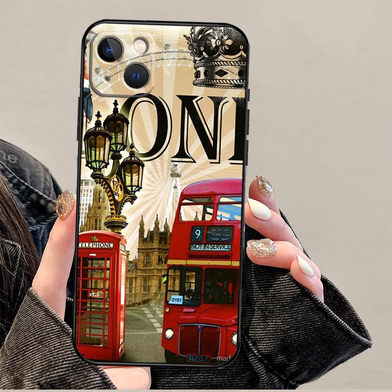 London British Union Jack Phone Case For iPhone 17 Pro Max 17 Air 14 13 12 11 15 16 Pro Max Mini 16 Plus 16e Cover