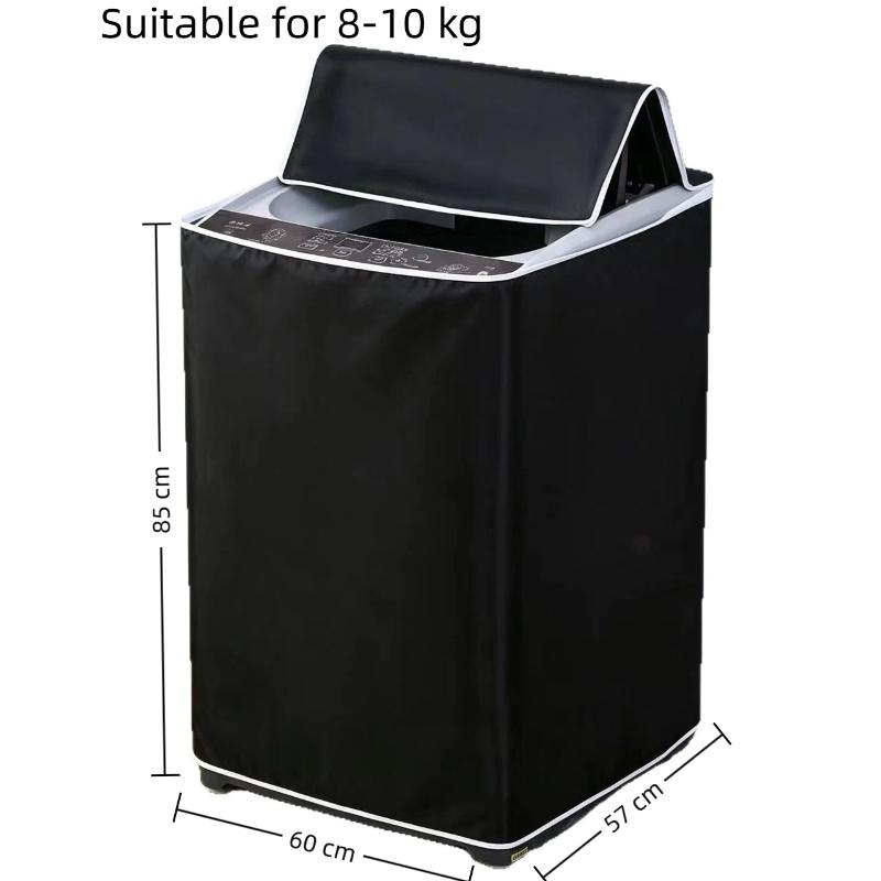1Pcs Washer/Dryer Cover For Top-Loading Machine – Waterproof, Dustproof, Sun-Proof, Suitable For Most Washers/Dryers On Market