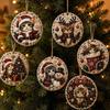 6 Stück Diamond Painting Kits Handgemachte DIY Bastelsets Neue Weihnachtsbaum-Anhänger Heimdekoration