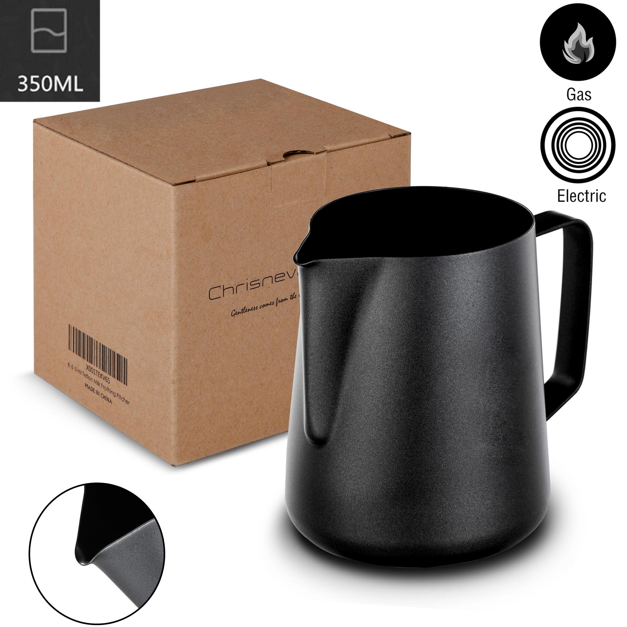 

Кувшин для вспенивания молока из нержавеющей стали с антипригарным покрытием, кофе для эспрессо, бариста, латте, капучино, кувшин для вспенивания крема Matte Black*20oz 600ml