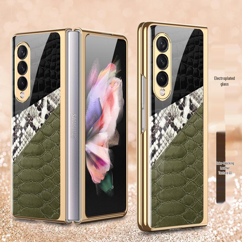 

Samsung Z Fold3 Electroplated Flip Case: Durable, Personalized, All-Inclusive, Anti-Drop Design Samsung Galaxy Z Fold3/W22