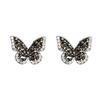 Exquisite Zircon Earrings for Women, Light Luxury, Versatile, Elegant, High-end Feel, Niche Design Style Earrings