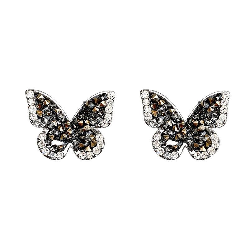 Exquisite Zircon Earrings for Women, Light Luxury, Versatile, Elegant, High-end Feel, Niche Design Style Earrings