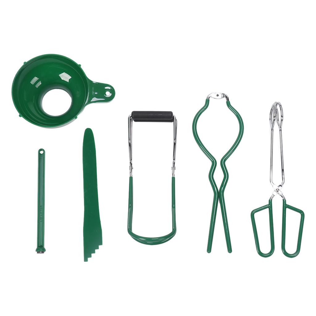 6 Pezzi Kit per Conserve Imbuto per Conserve Pinza Leva Bolle Chiave per Barattoli Sollevatore Sollevatore Magnetico per Coperchi Marmellata