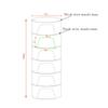 Layers Drying Net for Herbs Hanging Basket Folding Dry Rack Herb Drying Net Dryer Bag Mesh for Flowers Buds Plants Organizer