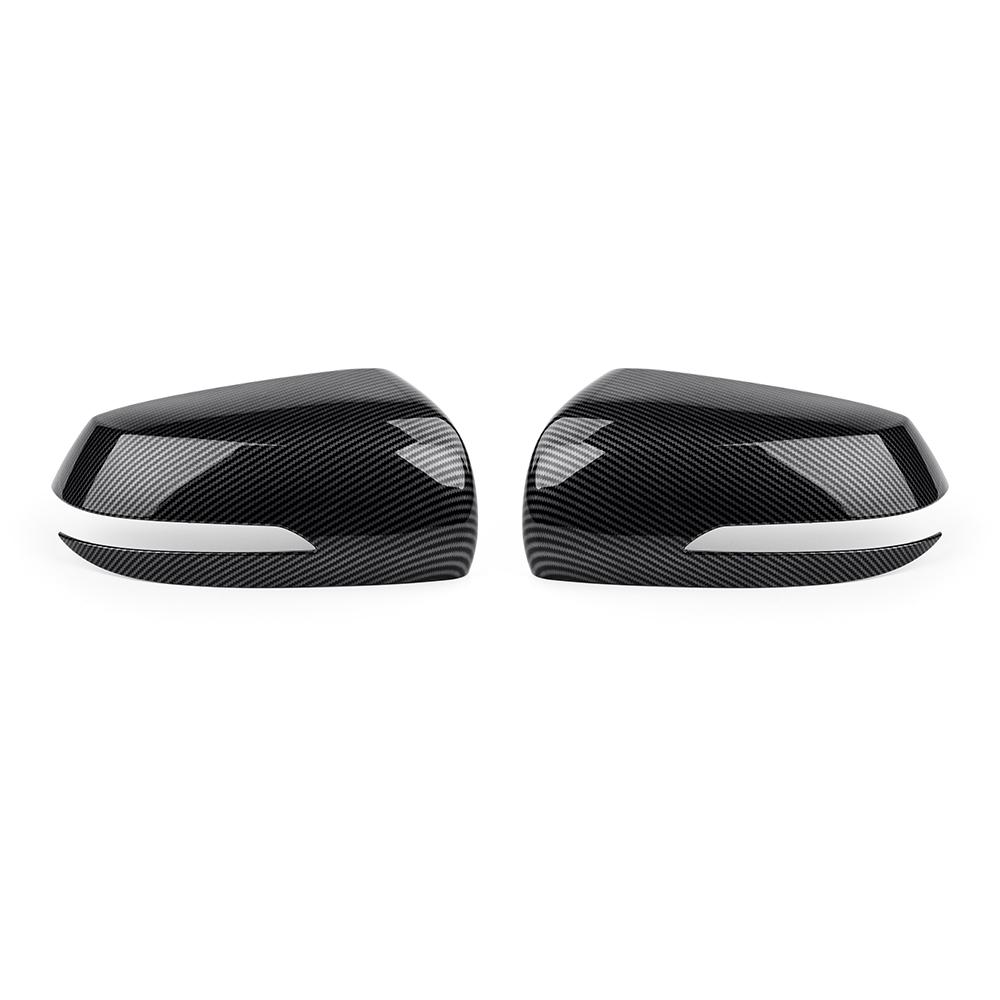 

For Genesis G80 DH 2015-2020 Car Tuning Carbon Fiber Car Rearview Mirror Decoration Cover Trim Exterior Accessories