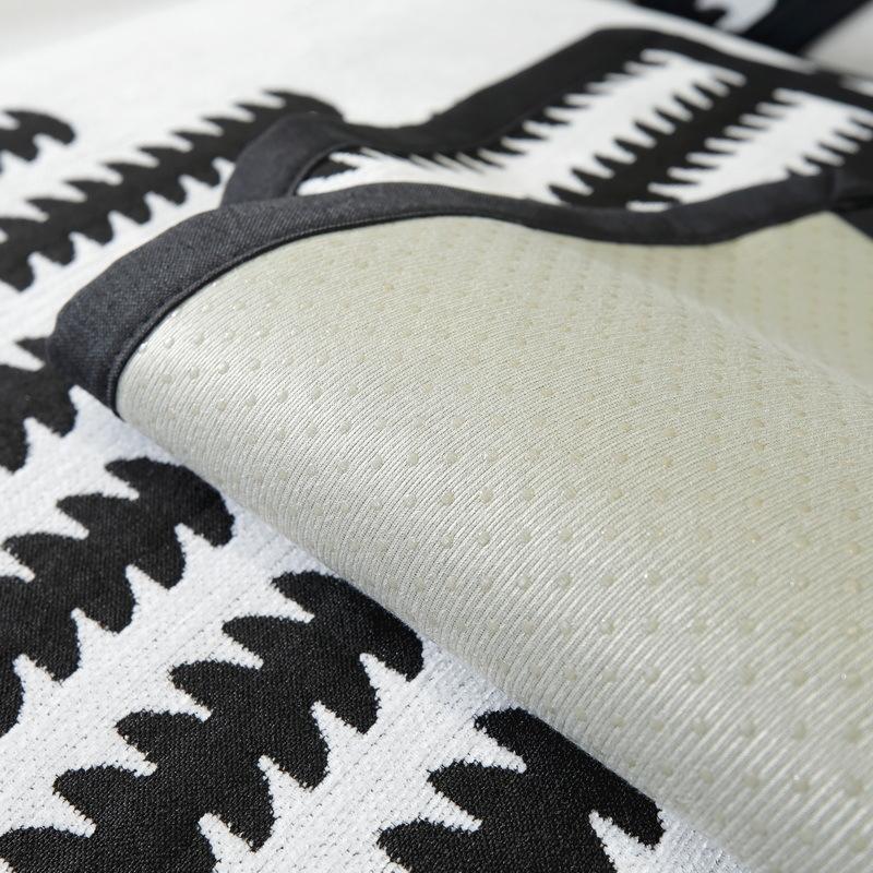 Almofada de Sofá de Chenille Nova Universal para Quatro Estações À Prova de Poeira e Antiderrapante Cor Sólida Moderna Simples Almofada de Sofá de Alta Qualidade