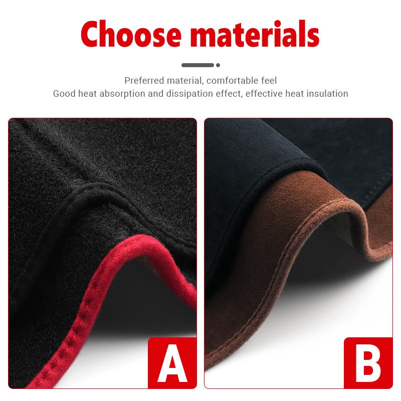 For Volkswagen VW Tiguan MK2 R-Line 2016 2017 2018 Car Dashboard Mat Sun Shade Cover Accessories