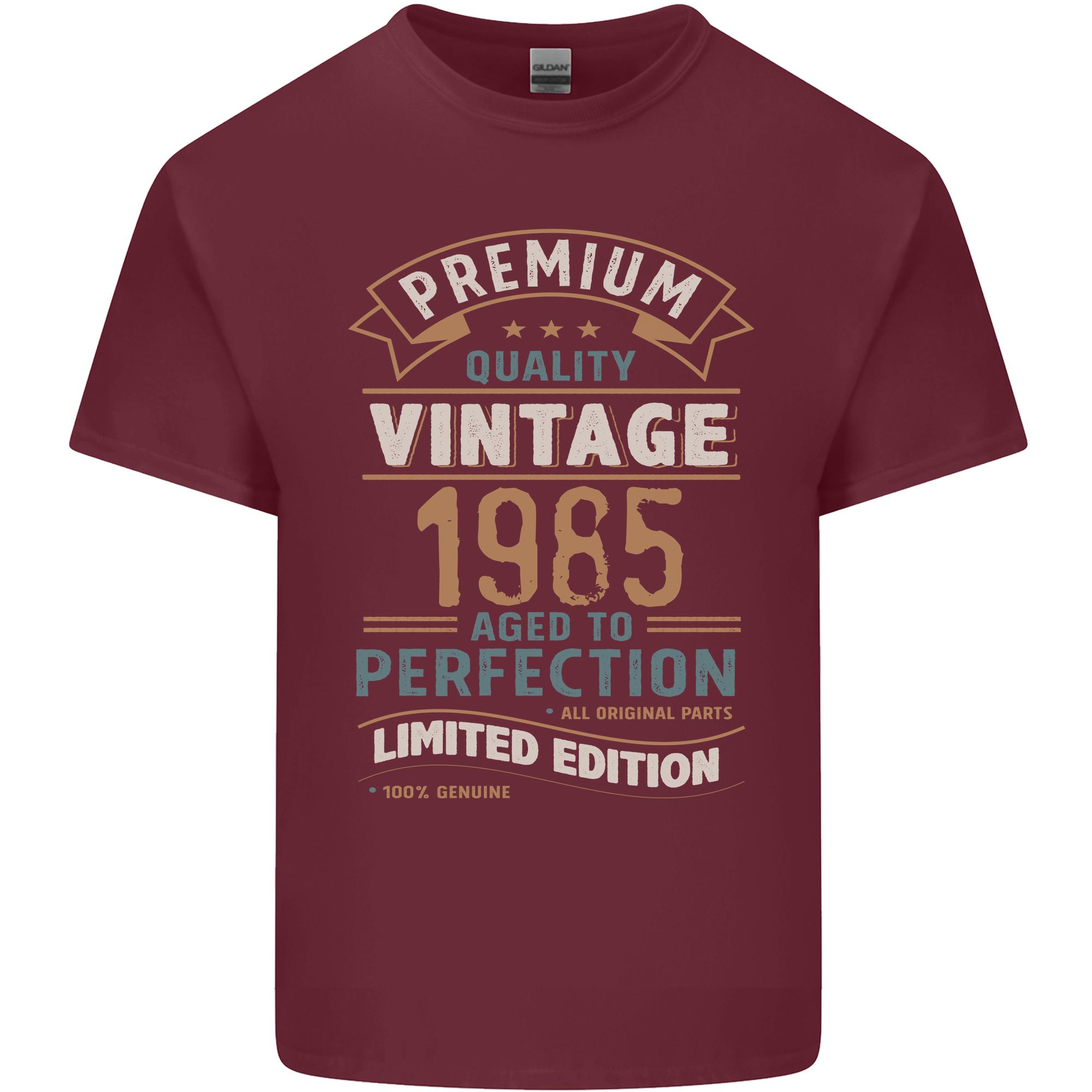 Premium Vintage 41st Birthday 1985 Unisexs Light Cotton TShirt S