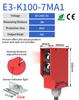 Square Photoelectric Sensor Optic Infrared Switch Diffuse Reflection IP67 Waterproof 24-220V AC DC Universal 7m Distance