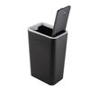 Household Garbage Cans Sled Large Capacity Odorless With Press Top Plastic Trash Bin For Home Kitchen Living Room Bathroom