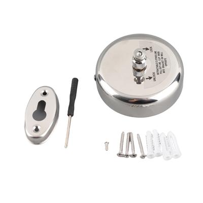 Retractable Clothesline 2.8m Stainless Steel Strong Bearing Rustproof Erosion Proof Telescopic Clothes Drying Line
