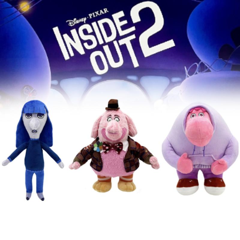 Adorable Inside Out 2 Plush Toy Collection Featuring Joy Sadness Anger Disgust And Fear