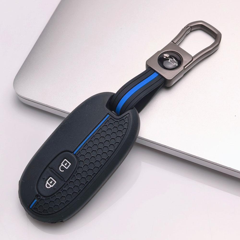 Key Case Cover for Suzuki Swift Jimny SX4 Baleno XL6 Ertiga Dzire Ignis with Keychain Protective Accessory Key Fob Protection Replacement