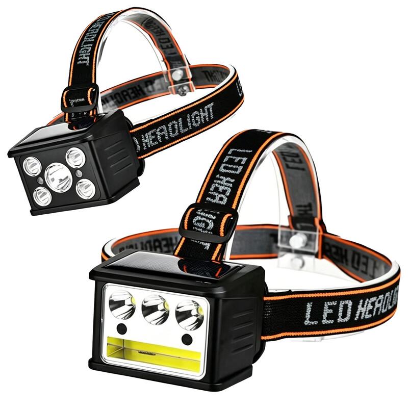 Lishi Solar Rechargeable Outdoor Headlamp