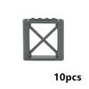 Military Base Barbed wire Building Block City military Scene Accessory Fence Isolation Net MOC Parts Brick 30104 92338 Chain