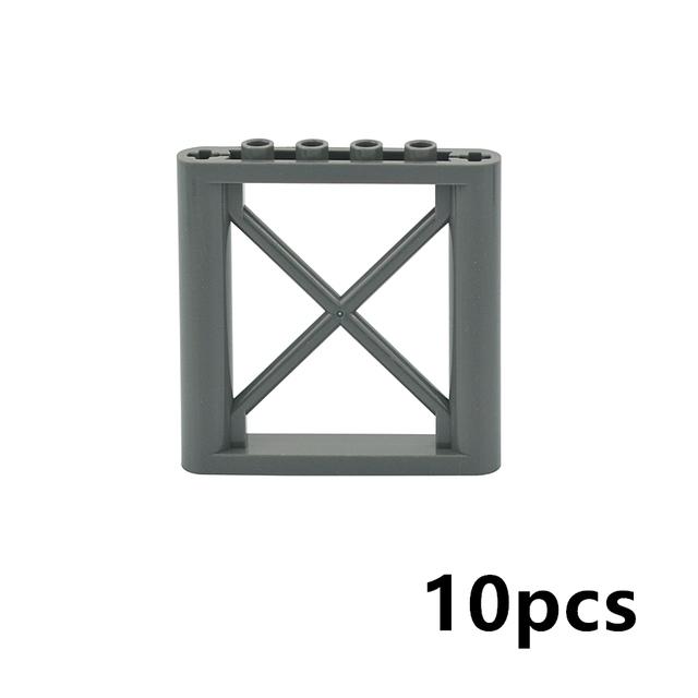 Military Base Barbed wire Building Block City military Scene Accessory Fence Isolation Net MOC Parts Brick 30104 92338 Chain
