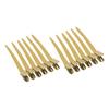 12pcs Box Hair Styling Clips Hairdressing Salon Sectioning Hairpins for Salon Styling 6 Colors