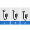 Adjustable USB 2.0 Extension Cable Male to Female Charging Data Cable for Computer and Peripherals Devices
