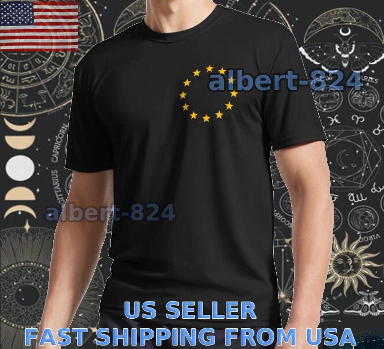 

NEW SHIRT EUROPEAN UNION EU EUROPE FLAG T shirt FUNNY AMERICAN SIZE S TO 5XL 3XL