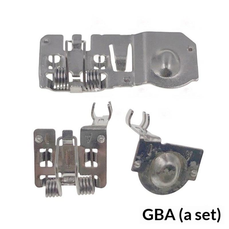 1/5 Sets For Gb Gba Gbc Gbp Gameboy Remote Console Housing & Mainboard Advance Color Battery Terminals Spring Contacts
