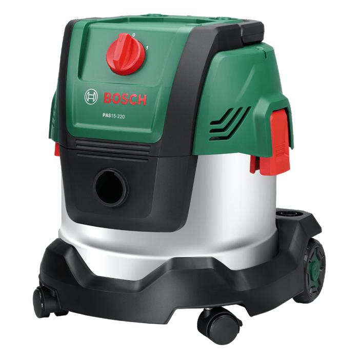 BOSCH Universal Vacuum Cleaner - PAS 15-220PRS - 1300W - 65 L/s - 15L Tank - 220 Mbar