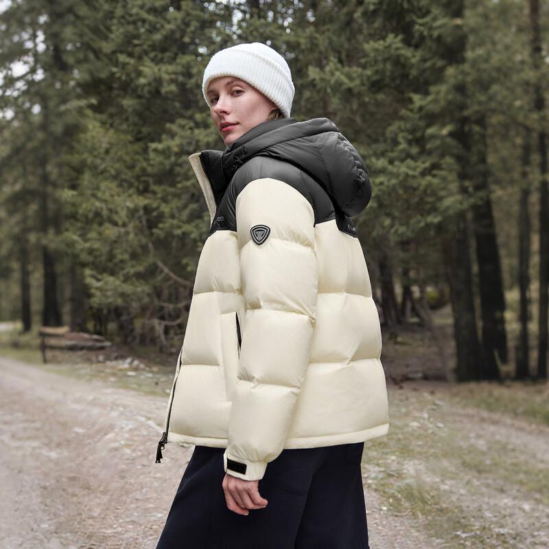 Tanboer Unisex Short Puffer Down Jacket TE5550370Z