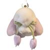 Adorable Faux Mink Rabbit Fur Keychain Pendant - Mini Plush Doll Backpack Ornament Gift