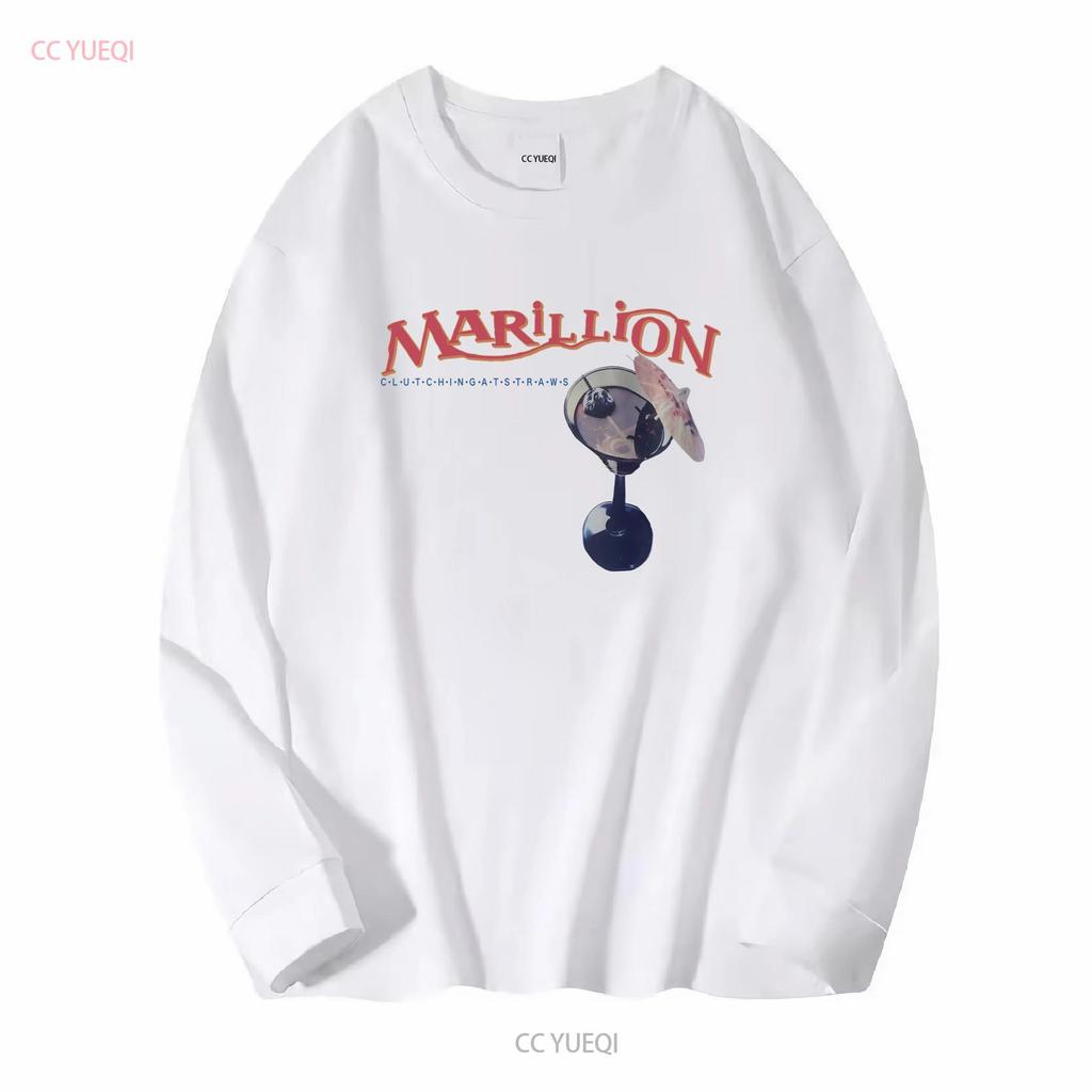Remake 80s Marillion Britská rocková kapela 1987 Tričko S 4XL TE6756 vintage Vyprané Měkké Streetwear Pánské Neformální Unisex Pohodlné